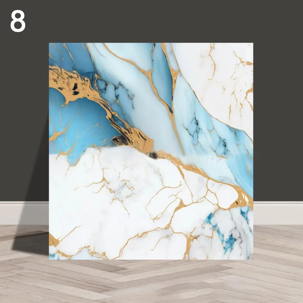 3D Self Adhesive Tiles Floor Stickers Moisture-proof Anti-collision Imitation Ceramic Wall Sticker Marble Pattern DIY